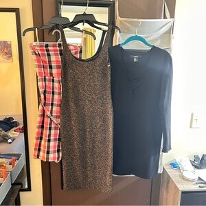 Lot of 3 woman's dresses size XS-S